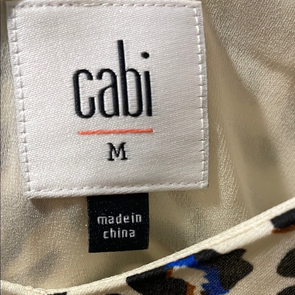 CAbi Black and White Spaghetti Strap Sundress - Picture 2 of 4